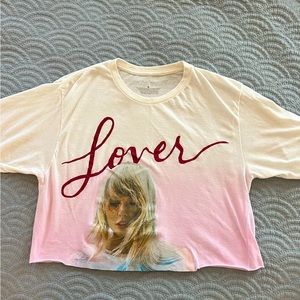 Taylor Swift Lover Crop Top